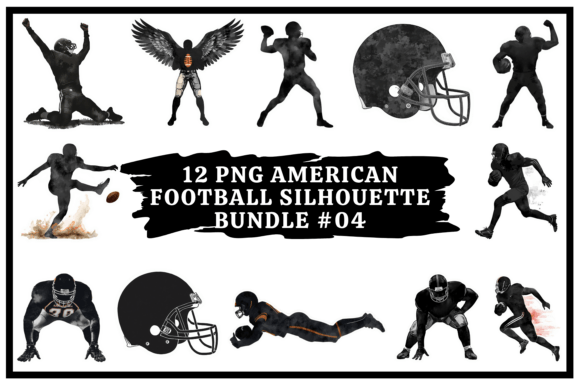 A Designer's Guide to the American Football Silhouette Bundle
