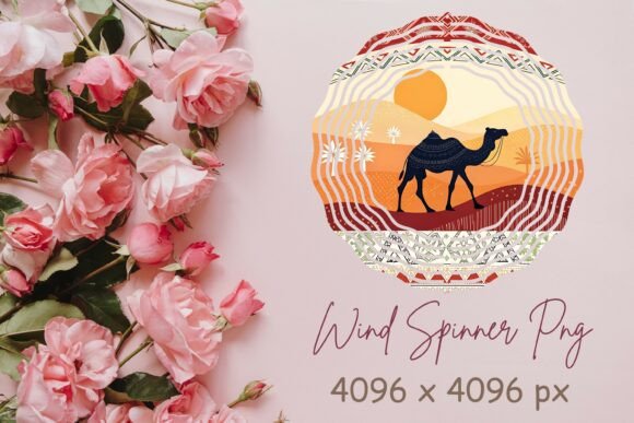 Camel Wind Spinner Png: A Dynamic Asset for Motion-Focused Design
