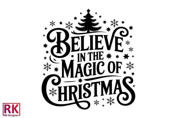 Christmas Round Sign SVG: Festive Design Files