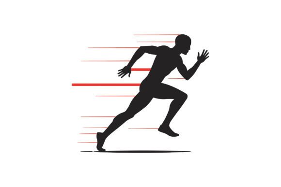 Dynamic Athlete Sprinting with Speed Lin: Capturing Pure Energy in Design