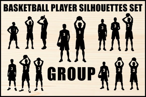 Dynamic Basketball Player Vector Set for Every Creator