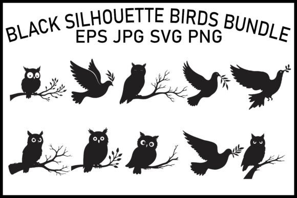 Elegant Motion: Unleashing the Graceful Swift Birds Flying SVG Pack