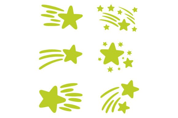 Green Shooting Stars Vector Set: A Designer's Guide