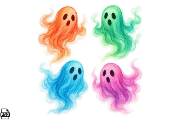 Liquid Smoke Spirits Spooky PNG: A Premium Halloween Design Asset