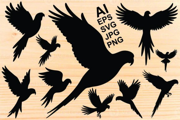 Parrot Silhouette Vector Bundle: A Designer's Guide