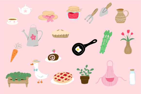 Spring and Summer Cottagecore Pack: Capturing Countryside Charm